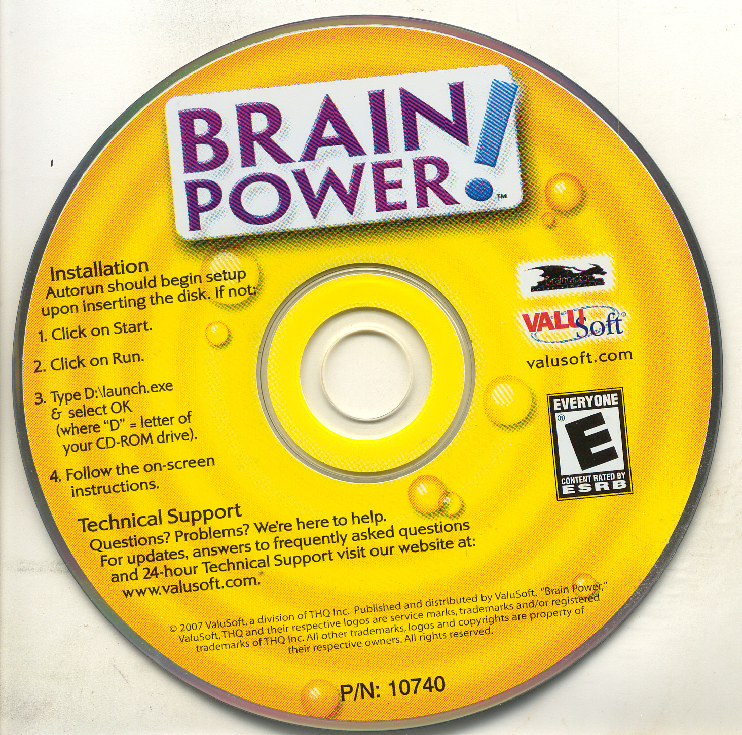 ValuSoft Brain Power (Windows)(2007)(Eng) Free Download, Borrow, and